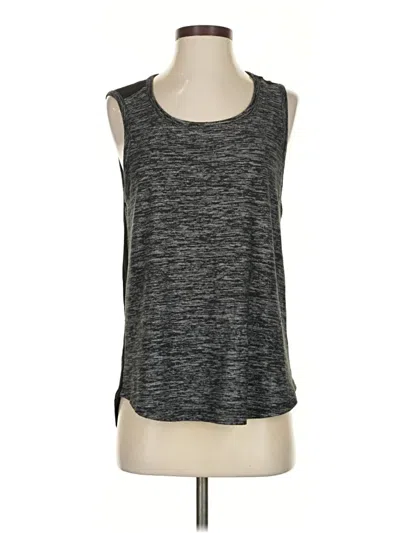 Pre-owned Splendid Sleeveless Top Gray Scoop Neck Tops