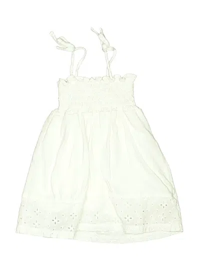 Pre-owned Splendid Babies' Sleeveless Top Ivory Halter Neckline Tops