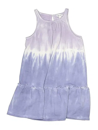 Pre-owned Splendid Kids' Sleeveless Top Purple Halter Neckline Tops