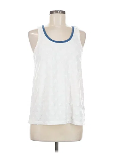 Pre-owned Splendid Sleeveless Top White Halter Neckline Tops