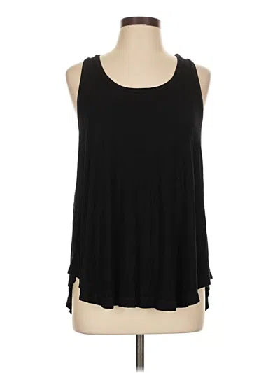 Pre-owned Splendid Sleeveless T-shirt In Black