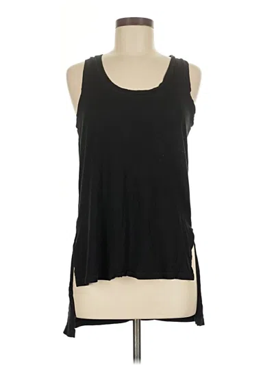 Pre-owned Splendid Sleeveless T-shirt In Black