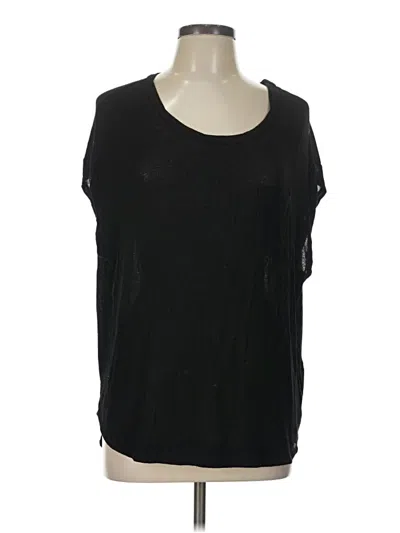 Pre-owned Splendid Sleeveless T-shirt In Black