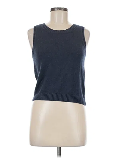 Pre-owned Splendid Sleeveless T-shirt In Blue