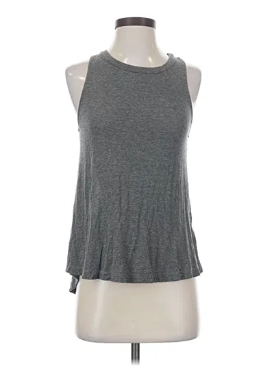 Pre-owned Splendid Sleeveless T-shirt In Gray