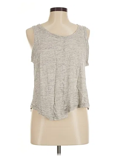 Pre-owned Splendid Sleeveless T-shirt In Gray