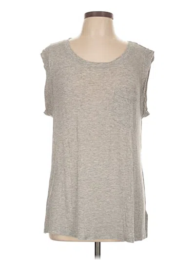 Pre-owned Splendid Sleeveless T-shirt In Gray