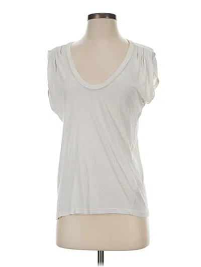 Pre-owned Splendid Sleeveless T-shirt In Ivory
