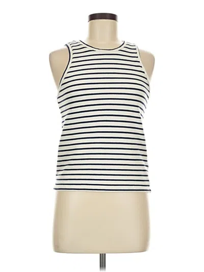 Pre-owned Splendid Sleeveless T-shirt In Ivory