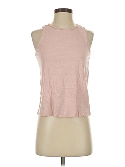 Pre-owned Splendid Sleeveless T-shirt In Pink