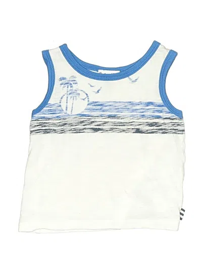 Pre-owned Splendid Kids' Sleeveless T-shirt In White