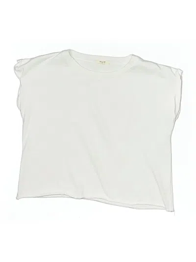 Pre-owned Splendid Kids' Sleeveless T-shirt In White
