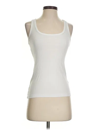 Pre-owned Splendid Sleeveless T-shirt In White