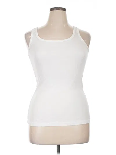 Pre-owned Splendid Sleeveless T-shirt In White