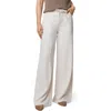 Splendid Soft Wide Leg Denim Pants In Gray
