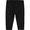 Splendid Solid Leggings In Black