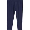 Splendid Solid Leggings In Blue