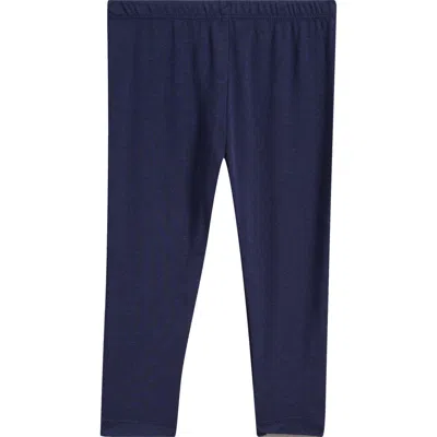Splendid Babies'  Solid Leggings In Blue