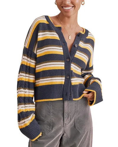 Splendid Sonoma Stripe Cardigan In Multi