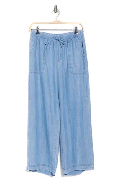 Splendid Sorrento Wide Leg Pants In Blue
