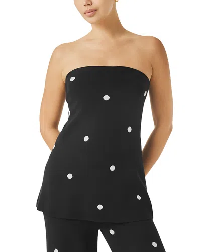 Splendid Spl X Cj Polka Dot Top In Black