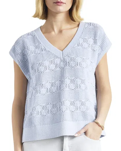 Splendid Ss Crochet Sweater In White