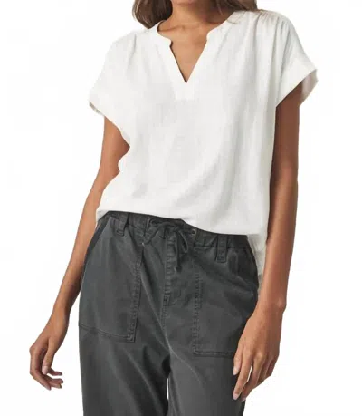 Splendid St. Tropez Blouse In White