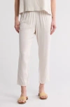 Splendid St. Tropez Drawstring Pants In Moonstone