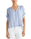 Splendid St.tropez Linen Blend Top In St Tropez