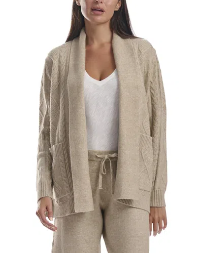 Splendid Stassi Open Front Cardigan In Brown