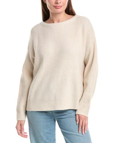 Splendid Stassi Satin Tie Sweater In Neutral