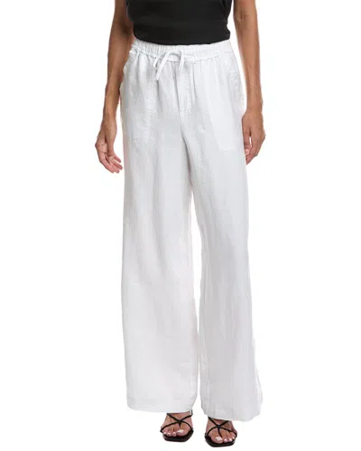 Splendid Stella Full-length Linen Pant In White