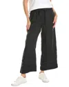 Splendid Linen-blend Palazzo Pant In Gray