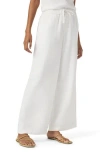 Splendid Stella Linen Drawstring Pants In White