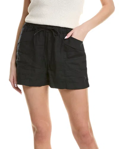 Splendid Stella Linen Short In Black
