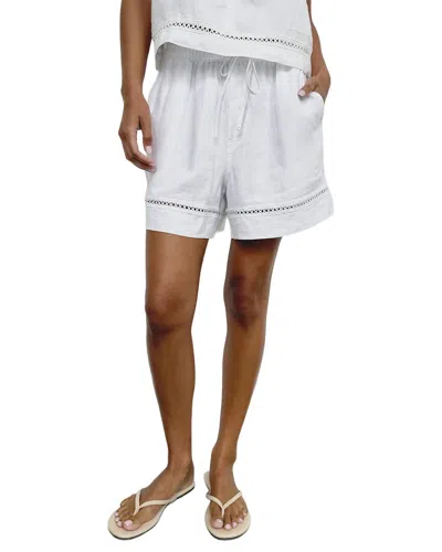 Splendid Stella Linen Short In Red