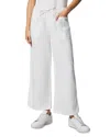 Splendid Straight Denim Lounge Pants In White