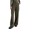 Splendid X Kate Young Wool-blend Straight-leg Pants In Spruce
