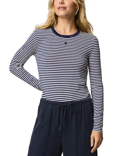 Splendid Bamboo Long Sleeve T-shirts In Multi