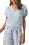 Splendid St.tropez Linen Blend Top