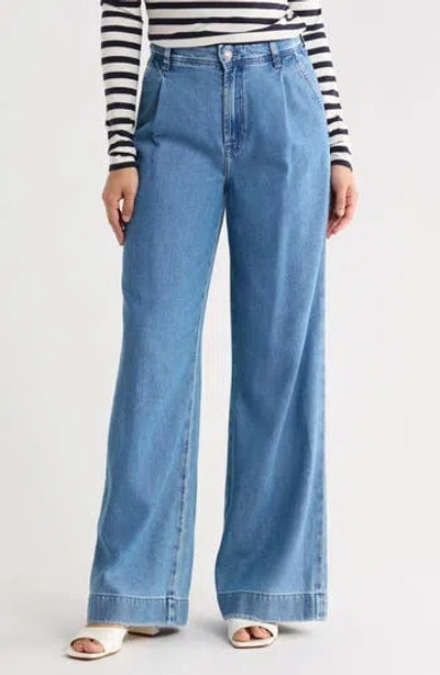 Splendid Suki Denim Trousers In White