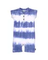 Splendid Sunburst Stripe Bodysuit In Blue