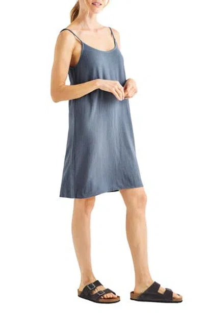 Splendid Sunny Mini Sundress In Cerulean