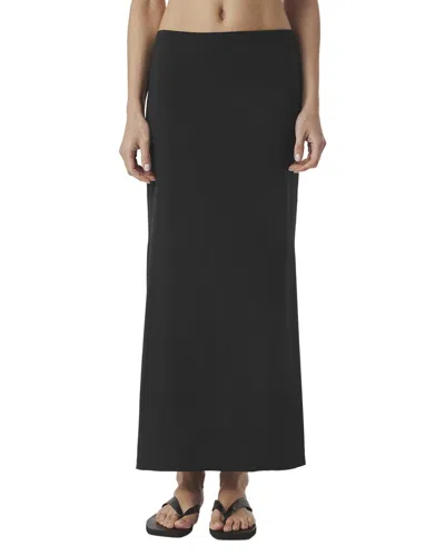Splendid Sunsoft Maxi Skirt In Black