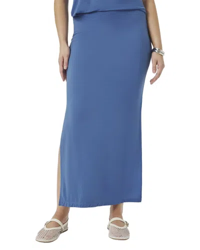 Splendid Sunsoft Maxi Skirt In Blue