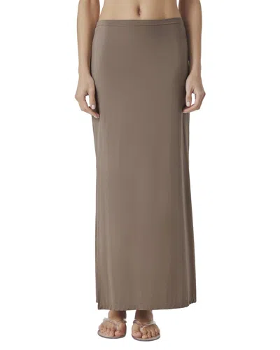 Splendid Sunsoft Maxi Skirt In Brown