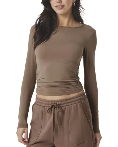 Splendid Sunsoft Tee In Brown