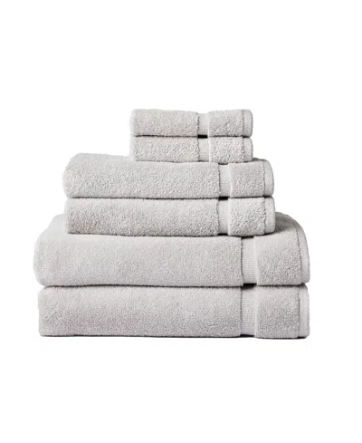 Splendid Supersoft 6-pc. Cotton, Towel Set In Gray