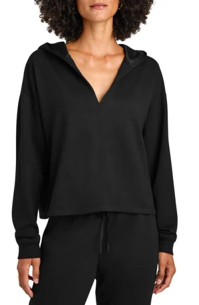 Splendid Supersoft Hoodie In Black