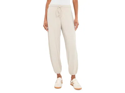 Splendid Supersoft Lace Trim Joggers Women's Clothing Pale Oak Heather: Lg (women's 10-12) 28, Spandex In Neutral